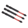 Premier Phillips Impact Power Tool Bits #2 x 75mm 3pc