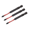 Premier Pozi Impact Power Tool Bits #1 x 75mm 3pc