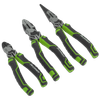 Premier High Leverage Pliers Set 3pc - Green