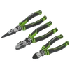 Premier High Leverage Pliers Set 3pc - Green
