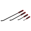 Premier Heavy-Duty Angled Pry Bar Set with Hammer Cap 4pc