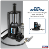 Viking Manual/Air Hydraulic Bottle Jack 20 Tonne