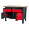 Workbench with 2 Drawers & 2 Cupboards