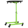 Adjustable-Height Mobile Workstation with Removable Top Tray