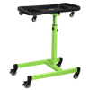 Adjustable-Height Mobile Workstation with Removable Top Tray