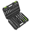 American PRO® Topchest & Rollcab Combination 6 Drawer with 170pc Tool Kit - Green/Grey