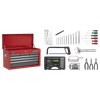 American PRO® Topchest 6 Drawer with 98pc Tool Kit - Red/Grey