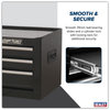American PRO® Mid-Box Tool Chest 3 Drawer - Black