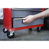American PRO® Rollcab 5 Drawer - Red/Grey