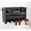 Superline PRO® Power Tool Storage Rack with Drawer & Power Bar