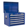 Superline PRO® Topchest 5 Drawer - Blue