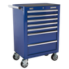Superline PRO® Rollcab 7 Drawer - Blue