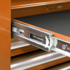Superline PRO® Rollcab 7 Drawer - Orange