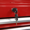 Superline PRO® Rollcab 7 Drawer - Red