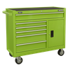 American PRO® Rollcab 6 Drawer - Green