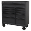 Superline PRO® Black Edition Rollcab with 11 Soft Close Drawers 1040mm