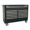 Superline PRO® Rollcab 13 Drawer - Black