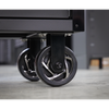 Superline PRO® Black Edition Mobile Trolley with Wooden Worktop 15 Drawer 1549mm