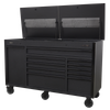 Superline PRO® Mobile Tool Cabinet with Power Tool Charging Drawer 1600mm