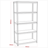 5-Level Racking Unit 200kg Capacity Per Level