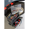 Mobile Toolbox with Tote Tray & Removable Assortment Box