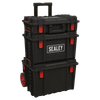 Heavy-Duty Mobile Storage System Set 3pc