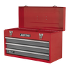 American PRO® Tool Chest 3 Drawer - Red/Grey