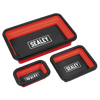 Parts Tray Collapsible Magnetic - Set of 3