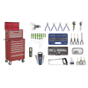 Superline PRO® Topchest & Rollcab Combination 15 Drawer with 148pc Tool Kit - Red