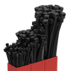 Magnetic Cable Tie Holder - Red