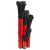 Large Magnetic Cable Tie Holder - Red