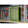 Cabinet Box 18 Drawer - Green/Black