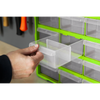 Cabinet Box 18 Drawer - Green/Black