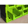 Cabinet Box 39 Drawer - Green/Black