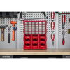 Cabinet Box 39 Drawer - Red/Black