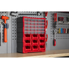 Cabinet Box 39 Drawer - Red/Black