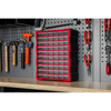 Cabinet Box 60 Drawer - Red/Black