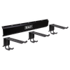 Wall Mounting Storage Rail with 3 Dual Hooks