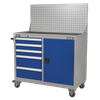 Premier Industrial™ Mobile Workstation with 5 Drawers & 1 Shelf