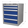 Premier Industrial™ Cabinet 5 Drawer