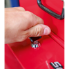 Side Cabinet for Long Handle Tools - Red
