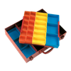 2-Layer Metal Case with 27 Storage Bins
