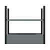 Modular Storage Base unit 2 Shelves 580mm