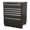 Premier™ Heavy-Duty Modular Floor Cabinet 6 Drawer 775mm