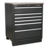 Premier™ Heavy-Duty Modular Floor Cabinet 6 Drawer 775mm