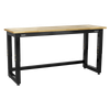 Premier™ Heavy-Duty Steel Adjustable Workbench with Wooden Worktop 1830mm