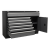 Superline PRO® Modular Floor Cabinet 7 Drawer 1360mm