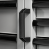 Superline PRO® Black Edition Storage System with Stainless Worktop 2.64m