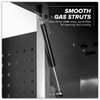 Superline PRO® Black Edition Storage System with Stainless Worktop 2.04m