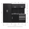 Premier™ Storage System with Stainless Worktop 2.48m